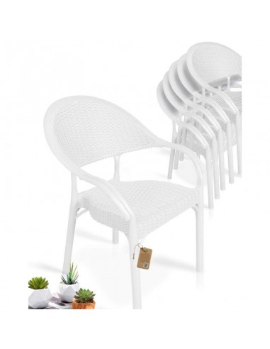 Silla con brazos exterior TORREVIEJA, apilable,...