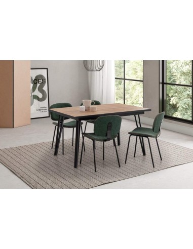 MESA EXTENSIBLE CLEO 140/180 x 90, NATURAL con...