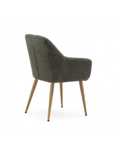 Cadeira DUNE com braços, tecido de veludo...