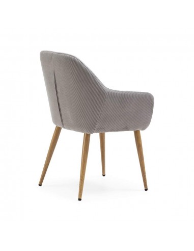 Cadeira DUNE com braços, tecido de veludo...