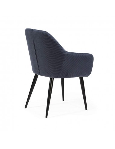 Cadeira DUNE com braços, tecido de veludo...
