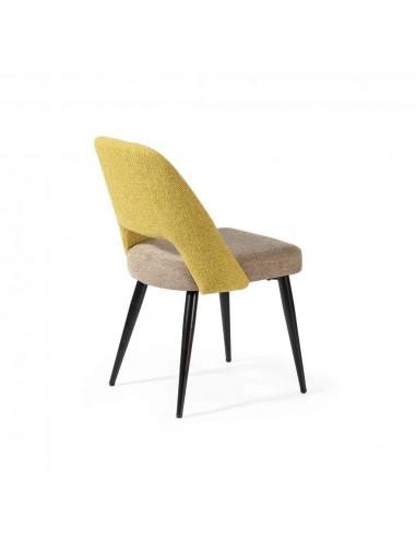 Silla de comedor en tejido combinado MOCCIA,...