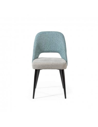 Cadeira de jantar MOCCIA em tecido combinado,...