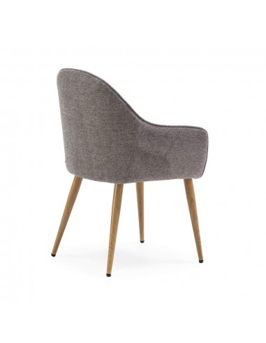 Silla de comedor con brazos ASLAD tejido...