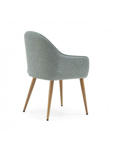 Silla de comedor con brazos ASLAD tejido...