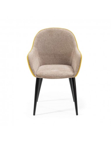 Silla de comedor con brazos ASLAD tejido...