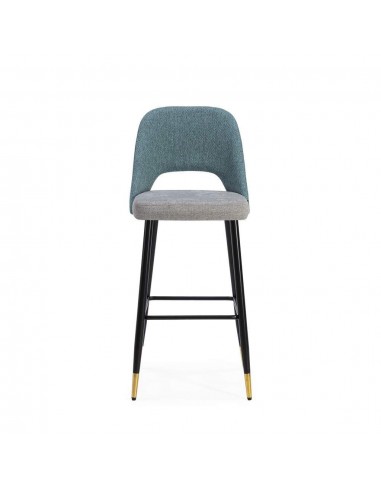 Banqueta em tecido combinado MOCCIA, pernas em...