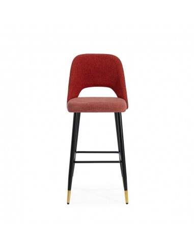 Banqueta em tecido combinado MOCCIA, pernas em...