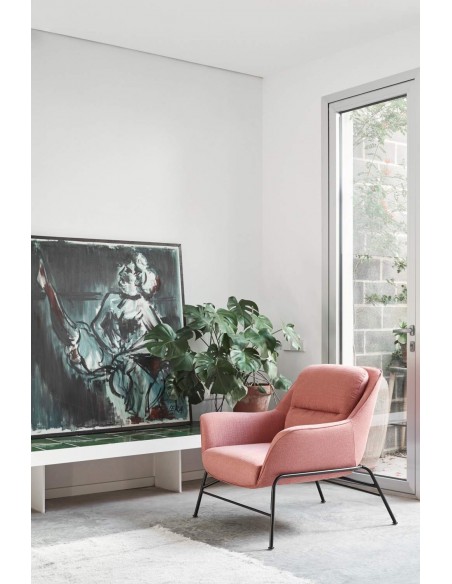 POLTRONA DE DESIGN SADIRA CORAL.