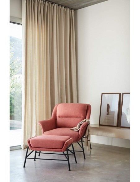 POLTRONA DE DESIGN SADIRA CORAL.