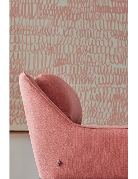 BUTACA DE DISEÑO SADIRA CORAL.