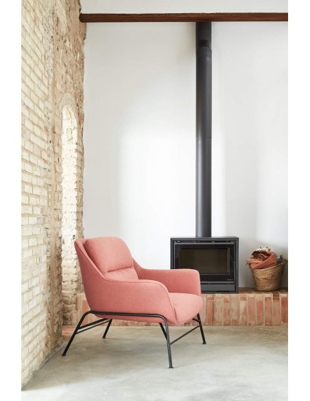 POLTRONA DE DESIGN SADIRA CORAL.