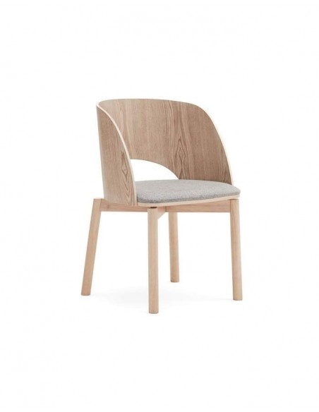 TEULAT CADEIRA DE DESIGN DAM, MADEIRA Natural