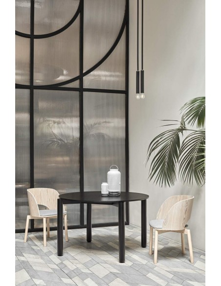 TEULAT CADEIRA DE DESIGN DAM, MADEIRA Natural