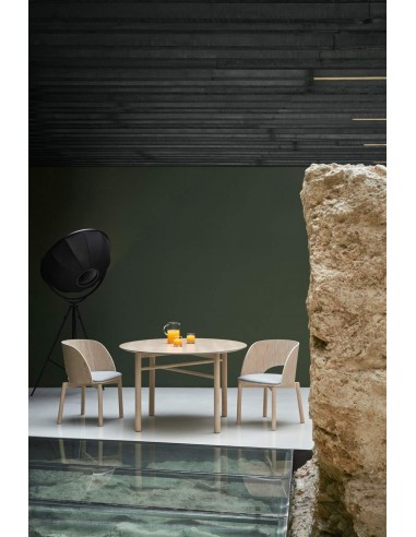 TEULAT CADEIRA DE DESIGN DAM, MADEIRA Natural