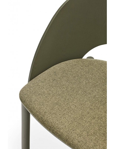 TEULAT SILLA DE DISEÑO DAM, MADERA VERDE