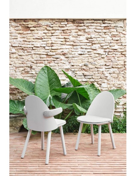 TEULAT design CADEIRA UMA, CINZA CLARO