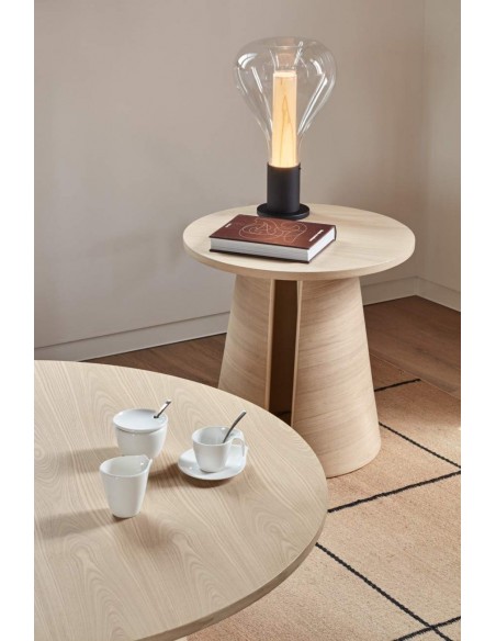 MESA RINCON REDONDA CEP 50 NATURAL CLARO.