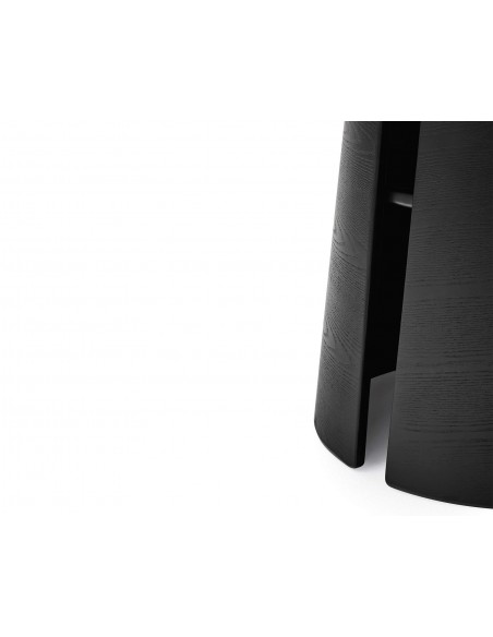 MESA REDONDA MINIMALISTA Teulat CEP 157, cor Preto.