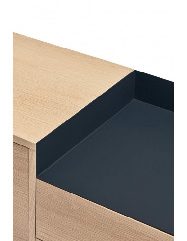 TEULAT APARADOR VALLEY 200X45 COLOR ROBLE/AZUL