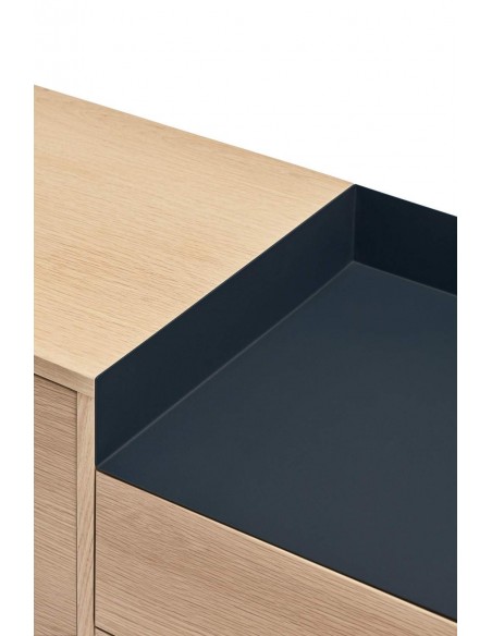 TEULAT APARADOR VALLEY 200X45 COLOR ROBLE/AZUL