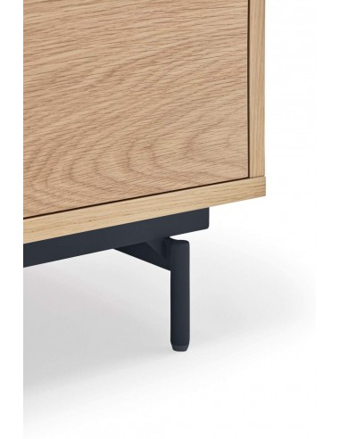 TEULAT MUEBLE TV VALLEY 180X40, COLOR ROBLE/AZUL