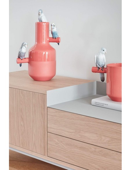 ARMÁRIO DE TV TEULAT VALLEY 180X40, COR CARVALHO/CINZA