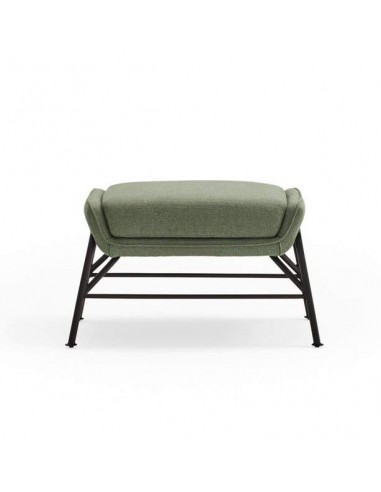 SADIRA OTOMANO EM TECIDO E METAL.