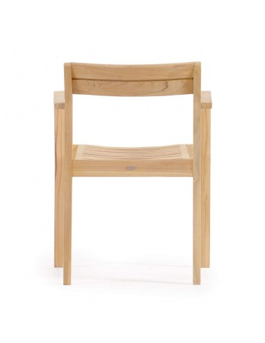 Silla de exterior Victoire de madera maciza de...