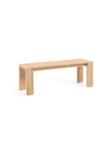 Banco de exterior Victoire de madera maciza de teca 135 cm.