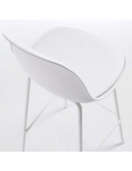 Branco Brighter altura do banco 75 cm.