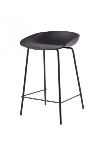 Taburete minimalista Fear 65, plastico, metal