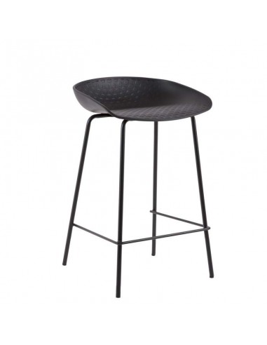 Taburete minimalista Fear 65, plastico, metal