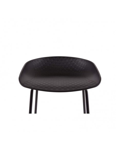 Taburete minimalista Fear 65, plastico, metal