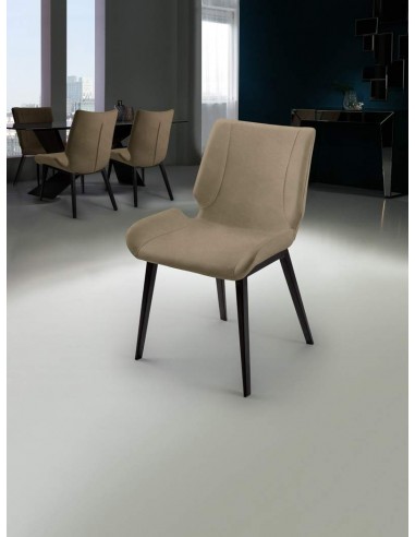 SCHULLER SILLA KIARA, tejido textil BEIGE y...