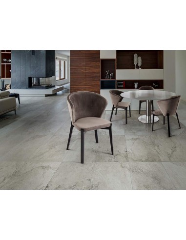 CADEIRA SCHULLER AZURA, metal PRETO, tecido...