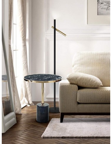 MESA DE APOIO SCHULLER DEKALA 46cm, Mármore e...