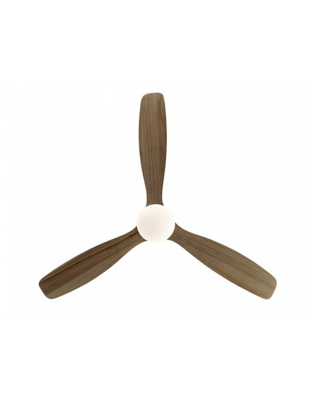 SCHULLER VENTILADOR de techo SIROCO 132 cm. NEGRO y NOGAL