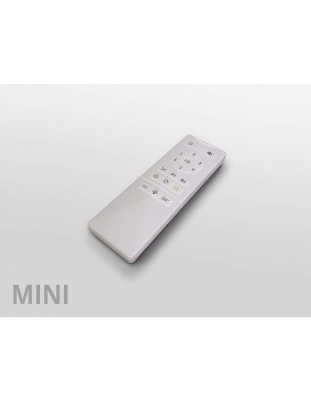 SCHULLER VENTILADOR MINI de techo VENTO 40/90 cm. Aspas escamoteables. Negro y Bronce.