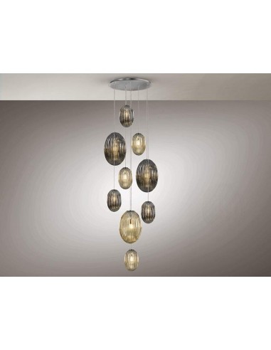 SCHULLER LAMPARA COLGANTE OVILA CON RECEPTOR...