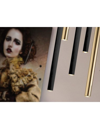 SCHULLER LÂMPADA DE TETO VARAS 14 LUZES COM...