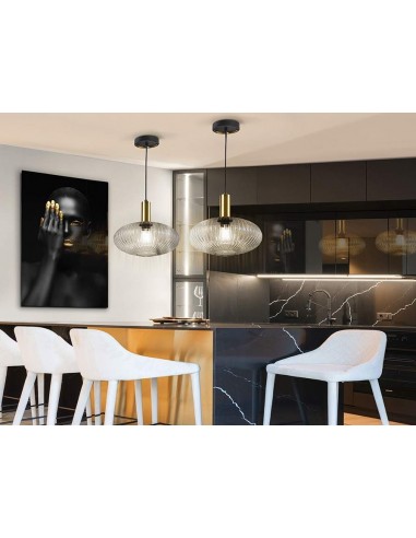 SCHULLER LAMPARA DE TECHO NORMA 1L TRANSPARENTE.