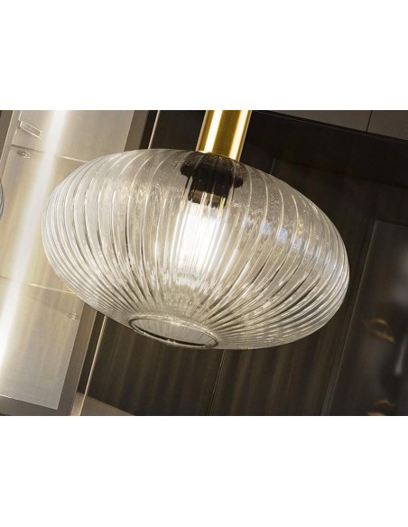 SCHULLER LAMPARA DE TECHO NORMA 1L TRANSPARENTE.