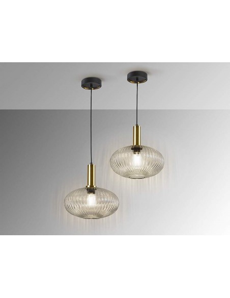 SCHULLER LAMPARA DE TECHO NORMA 1L TRANSPARENTE.