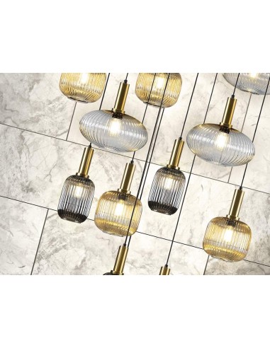 SCHULLER LAMPARA DE TECHO NORMA 18 LUCES CON...