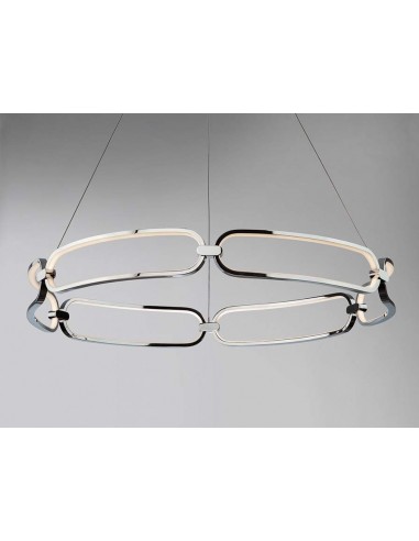 SCHULLER LAMPARA DE TECHO COLETTE 80 CM. CROMO.