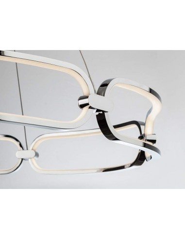 SCHULLER LAMPARA DE TECHO COLETTE 47 CM. CROMO.