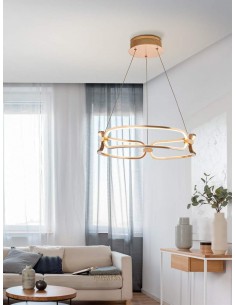 SCHULLER LÂMPADA DE TETO COLETTE 47 CM. COM RECEPTOR....