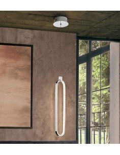 SCHULLER LÂMPADA DE TETO COLETTE 1L. CROMADA.