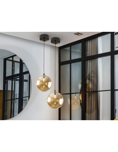 SCHULLER LÂMPADA DE TETO Dark 20, 1 LUZ. PRETO...